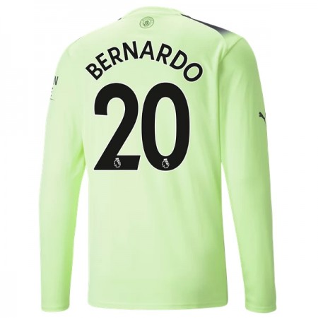 Fotbalové dres Manchester City Bernardo 20 Alternativní 2022-23 Dlouhý Rukáv